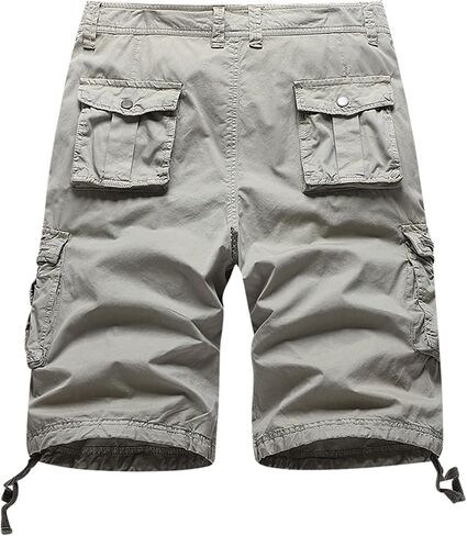 Men's Hiking Cargo Shorts Water Resistant Quick Dry Outdoor Tactical Shorts with Multi Pocket for Fishing Travel in Saudi Arabia