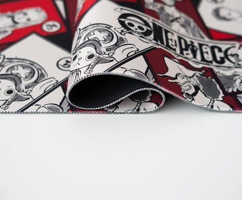 One Piece XXL Mouse Pad - Desk Pad - 31.5" x 13.78" Non-Slip Rubber Base Mouse Pad, Gaming Mouse Pad, Keyboard Mouse Mat - Manga Gifts in Saudi Arabia
