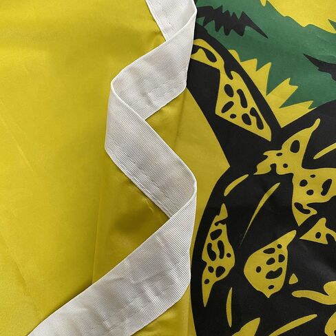 لافتة أعلام Dont Tread on Me مزدوجة الجوانب مقاس 4×6 للاستخدام الخارجي - لافتة أعلام Gadsden Don't Tread on Me شديدة التحمل مع حلقتين نحاسيتين 4 صفوف مخيطة in Saudi Arabia