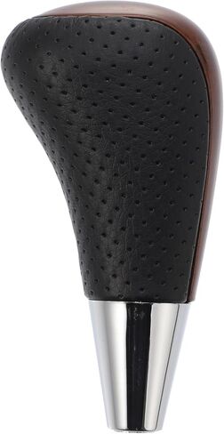 X AUTOHAUX Car Automatic Gear Stick Shift Knob for Toyota RAV4 Corolla Avalon Yaris 4Runner Sienna Camry Tacoma for Lexus ES GS SC RX LS Black Brown Wood Pattern in Saudi Arabia
