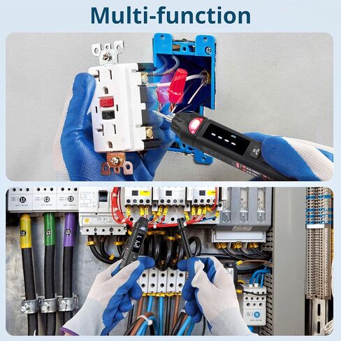 جهاز قياس متعدد ذكي 3 في 1 مع قلم اختبار جهد عدم الاتصال ومقياس تسلسل الطور TRMS 6000 عدد قلم كهربائي متعدد التعريف التلقائي in Kuwait