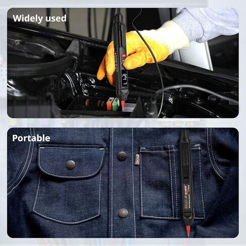 جهاز قياس متعدد ذكي 3 في 1 مع قلم اختبار جهد عدم الاتصال ومقياس تسلسل الطور TRMS 6000 عدد قلم كهربائي متعدد التعريف التلقائي in Kuwait