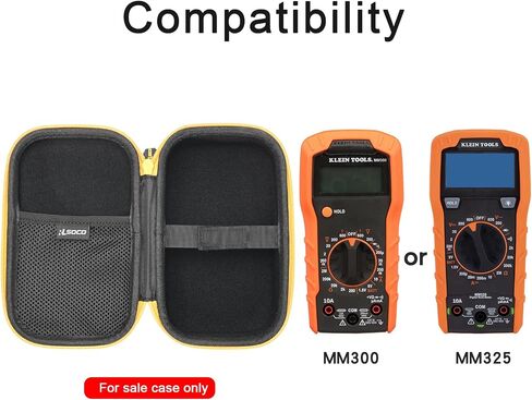 RLSOCO Hard Case compatible with Klein Tools MM300/MM325 Multimeter Digital Voltage Tester in Saudi Arabia