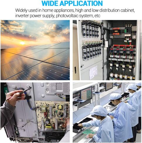 MICTUNING AC LCD عرض رقمي متعدد مقياس التيار الكهربائي الفولتميتر 80-260 فولت 0-100A الجهد الحالي تردد الطاقة عامل الطاقة متر مع محول تيار أساسي منفصل in Kuwait