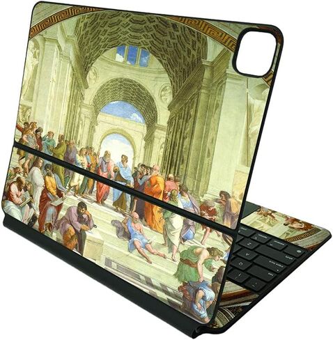 جلد MIGHTY SKINS متوافق مع لوحة مفاتيح Apple Magic لجهاز iPad Pro 12.9 بوصة (الجيل الخامس) - زهر منتصف الليل | غطاء ملتف من الفينيل واقٍ ومتين وفريد ​​من نوعه | سهل الاستخدام | صنع في الولايات المتحدة الأمريكية in Kuwait