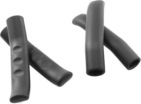 مقبض الفرامل غطاء سيليكون كم 2 أزواج أسود دراجة الفرامل رافعة قبضة غطاء حامي لركوب الدراجات على الطرق الجبلية، غطاء رافعة الفرامل الدراجة in Kuwait