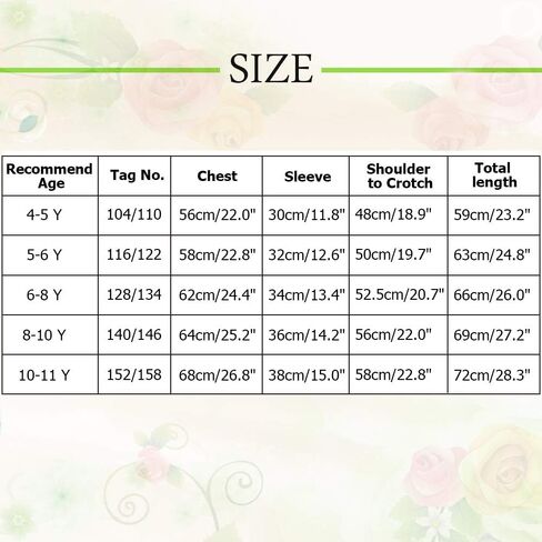 TFJH E 1PCS Long Sleeve Girls Bathing Suits Rashguard Swimsuits UV 50+ Beachwear 469 Daisy Navy Long 128/134 in Saudi Arabia