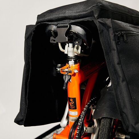 حقيبة نقل ناعمة من Vincita Sightseer 3.5 لدراجة Brompton القابلة للطي - مع حقيبة ملابس وأربع عجلات قابلة للفصل وحزام كتف Brompton Bike Bag حل خفيف الوزن للسفر الجوي in Kuwait