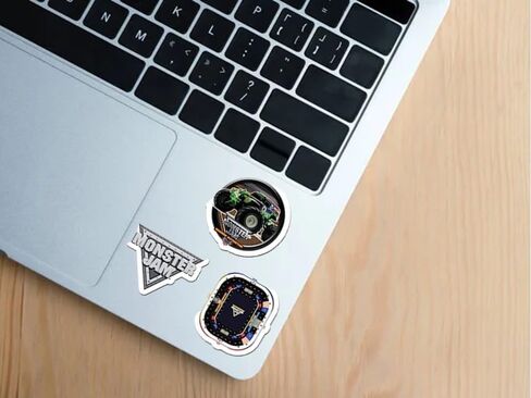 20 Pcs Value Pack Monster Decal Jam Sticker Waterproof Vinyl Aesthetic SUV Truck Colorful Laptop Bike Car Luggage Skateboard Water Bottle Guitar Windows Bumper Tumbler in Kuwait