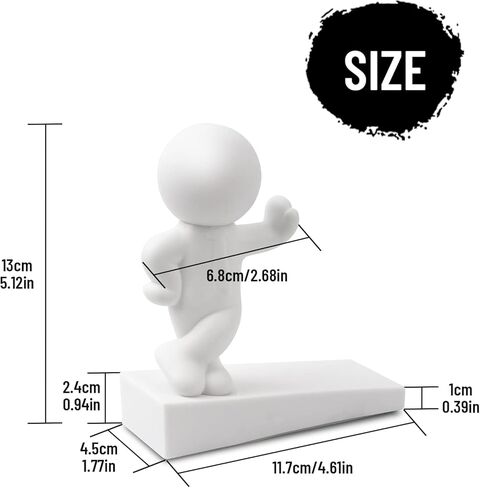 Decorative Gray Door Stopper, 2 Pack, Non-slip, Lightweight, Cute Design for Home and Office in Saudi Arabia