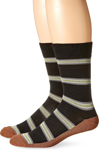 Men's Cupron Dress Crew Socks-2 Pair Pack-Copper Odor Fighting Technology in Saudi Arabia