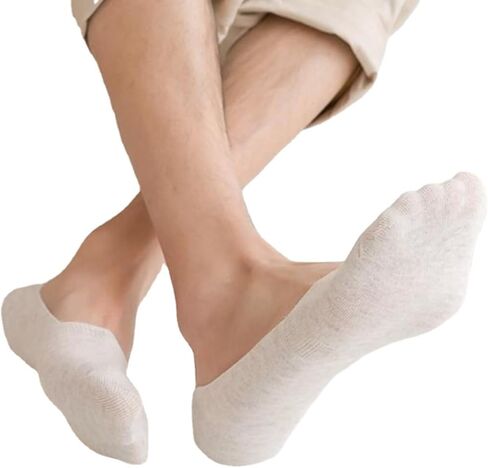 10 Pairs No Show Socks Men Women Cotton Low Socks Men Unisex Soft with Grips for Loafers Sneakers Lightweight Socks in Saudi Arabia