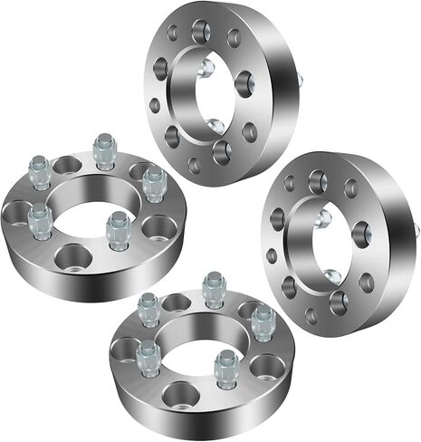 OCPTY 4PCS 5x135 to 5x4.5 Wheel Adapters 1.5 inch 12x1.5 Studs 87.1mm Hub Bore Forged Wheel Adapters 5 Lug fit for Blackwood for Expedition for F-150 for F-150 Heritage in Saudi Arabia