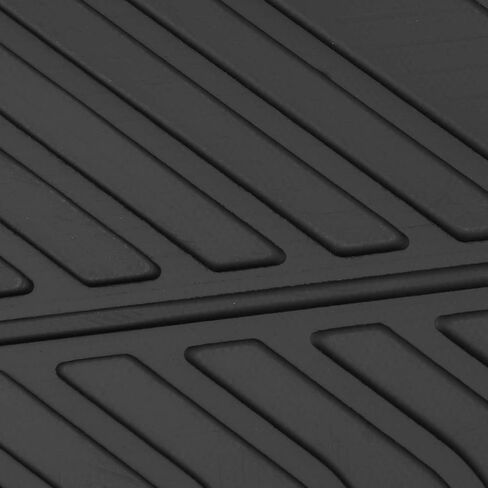 MotorFansClub Rear Seat Cover Mats Liner Backrest Mat Fit for RAV4 2019 2020 2021 2022 2023 2024 Rear Seat Back Cover Protectors Cargo Liner Black in Saudi Arabia