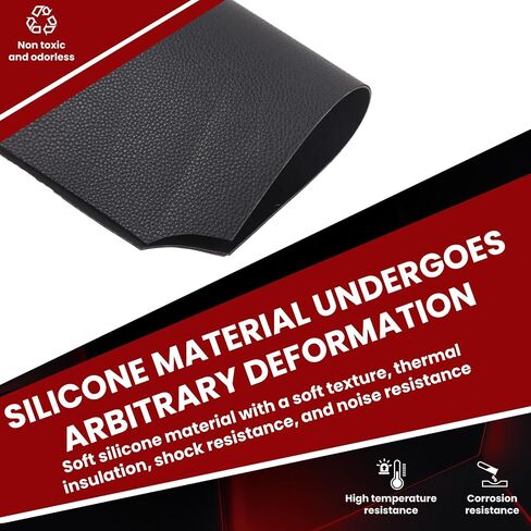 Car Dashboard Pad Auto Dashboard Mats Suitable for Subaru Forester 2013-2018 Dashboard Cover Mat Car Dashboard Leather Mats (Black) in Saudi Arabia