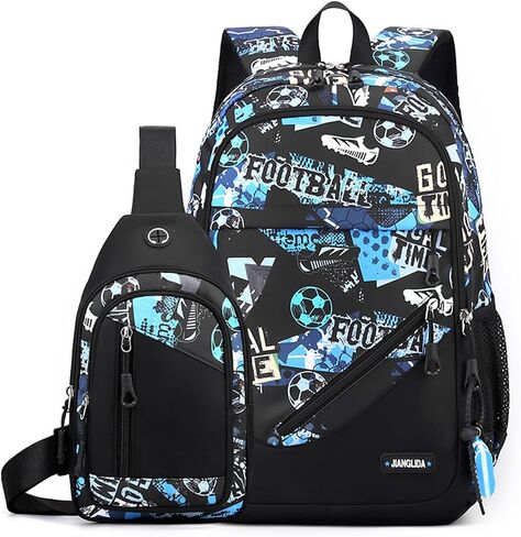 Backpack for Boys School Backpack for kids Elementary School Bookbag Set Kids Bookbag in Saudi Arabia
