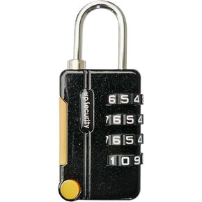 Gym Lock 4 Digits Combination Mini size Padlock Waterproof Outdoor Heavy Duty Alloyed Body Stainless Steel Enhanced Rod