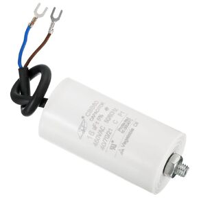 PATIKIL CBB60 16uF Running Capacitor, AC 450V 2 Wires 50/60Hz Cylinder Bottom with Screw 75x40mm for Washing Machine,Water Pump Motor Star