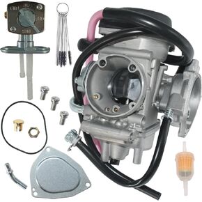 XingLi LTZ400 Carburetor Fit for Suzuki LT-Z400 Quadsport 2003 2004 2005 2006 2007 ATV Quad Carb Replaces for Kawasaki KFX400 With LTZ400 Oil Filter