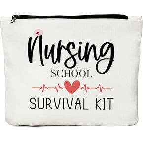 JIUWEIHU Nursing School Supplies, Nurse Bag, Nursing Student Nursing School Gifts, Nurse Appreciation Gifts for RN Nurses Practitioner, Nurse Week Gifts, Nurses Day Gifts -Nursing School Survival Kit