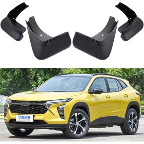 Mudguards Mud Flaps Splash Guards Fenders Compatible with 2024-Up Chevrolet Chevy Trax, 4pcs Mud Guard Kit, Black