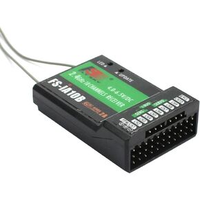 Flysky 10ch FS-IA10B Receiver FS IA10B Compatible for Transmitter Remote Controller FS-I10 FS-I6S FS-I6 FS-I4 FS-iT4S FPV RC Drone Quadcopter