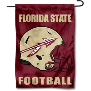Florida State Seminoles Football Helmet Garden Yard Flag