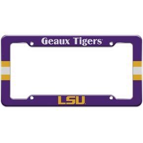 Geaux Tigers LSU License Plate Tag Frame