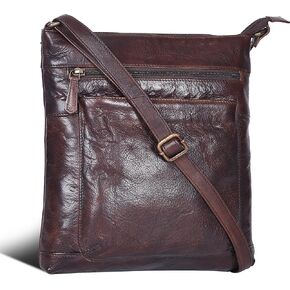 SERGA Real Vintage Leather Crossbody Sling Bag For Women & Girls