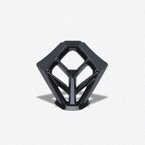 Bell Helmets Moto-9 Mouthpiece Off-Road Motorcycle Helmet Accessories - Gloss Black/One Size