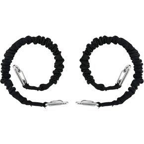 Amarine Made 2 PC RV/Marine Bungee Cord Snubbers,High-Strength Dock and Storage Bungee (18" Long)