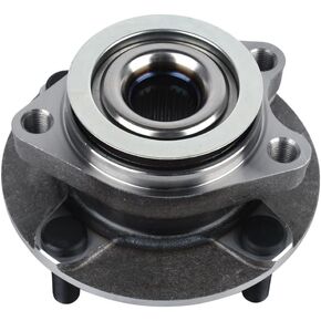 Autoround 513308 Front Wheel Bearings and Hub Assembly Compatible with Nissan Versa 2007 2008 2009 2010 2011, 4Lugs Non-ABS