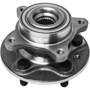 Front Wheel Hub and Bearing Assembly Left or Right Compatible with LR3 LR4 Range Rover Sport AUQDD 515067 [ 5 Lug Hub ]