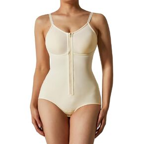 MOOSLOVER Women Shapewear Bodysuit Tummy Control Faja Body Shaper Butt Lifter Sculpting Body Suit