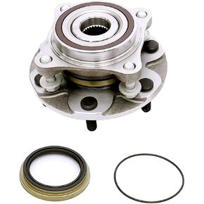 FKG 515040 (4WD Only) Front Wheel Bearing Wheel Hub Assembly fit for 10-16 Lexus GX460, 2003-2016 Toyota 4Runner, 03-09 Lexus GX470, 07-14 Toyota FJ Cruiser, 05-14 Toyota Tacoma, 6 Lugs With kit