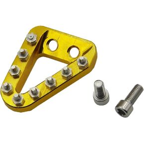 Motorcycle Brake Pedal Lever Tip Plate Compatible with Gas Gas GASGAS EX EC MC 125 150 200 250 300 250F 350F 450F F 2021-2023 EC300 (Black)