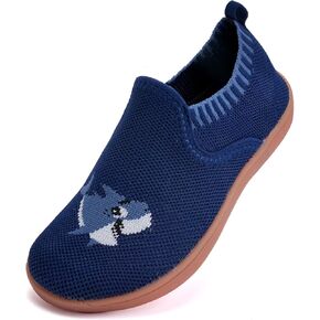 WateLves Toddler Boys Girls Sneakers Wide Barefoot Shoes Lightweight-Breathable-Water-Shoes Minimalist-Slip-on-Walking-Shoes