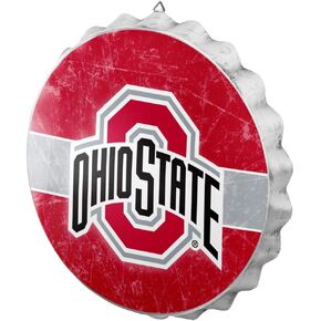 FOCO Ohio State Buckeyes NCAA Bottle Cap Wall Sign