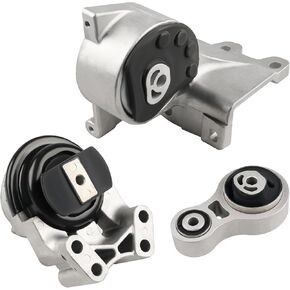 JDMON 3Pcs Engine Motor Mount & Transmission Mount Kit Replacement for Ford Taurus 3.5L (Auto Trans) Lincoln MKS 3.7L, Mercury Sable 2008 2009 2010 2011 2012 Compatible with A5425, A5429 ,A5342