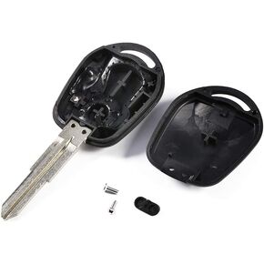 Key Fob Cover,Llave SsangYong Rexton,Key Shell,Car Remote Key Shell Fit for SsangYong for Actyon for Kyron for Rexton Case Cover Fob 2 Button Car Key Fob SsangYong Kyron 2009 SsangYong Key