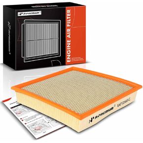 A-Premium Front Engine Air Filter Compatible with Ford F-250 Super Duty 2020-2023, F-350 Super Duty 2020-2023, F-450 Super Duty 2020-2022, F-550 Super Duty 2020-2022, 6.2L 6.8L 7.3L