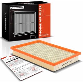 A-Premium Engine Air Filter Compatible with Jeep Grand Cherokee 2005-2010, Commander 2006-2010, Liberty 2002-2007