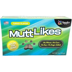 Spunky Pup Mutt Likes Dog Treats، نكهة الديك الرومي، 5 أونصة، (6105) in Kuwait