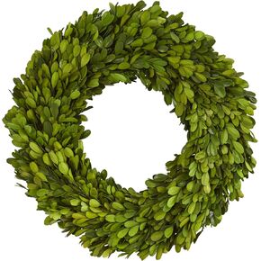 Nearly Natural 14in. Preserved Boxwood Wreath