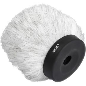 Movo WS100 Professional Windscreen with Acoustic Foam Technology for Shotgun Microphones up to 8cm Long (Fits Azden SGM-PDII, SMX 10, ECZ-990)
