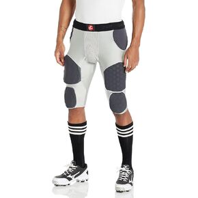 Cramer Lightning 7 Pad Football Girdle with Integrated Hip, Tailbone and Thigh Pads, Moisture-Wicking Fabric, Great Protection Without Impeding Athletic Performance