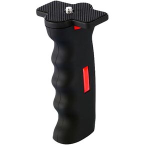 Camera Handle Grip Stabilizer with 1/4 Screw for Camera Smartphone Camcorder Tripod System Flashlight Monocular, Compatible with Canon Sony Leica Camera DJI Osmo Action 4 3 Insta360 Go Pro Series