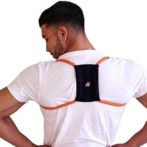 PostureMedic Dynamic Posture Brace for Neck, Upper, and Lower Back Support - Advanced Long-Term Posture Correction Tool, For Enhanced Shoulder Alignment and Posture Improvement- L(Silver)