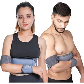 WC shoulder support brace arm slings shoulder immobilizer, youth shoulder brace- Shoulder stabilizer Compression Brace rotator cuff surgery sling, left-right arm sling-Size4 (41-45) inches