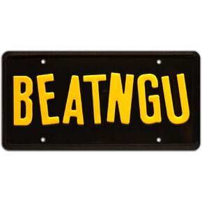 Celebrity Machines Jeepers Creepers | BEATNGU | Metal Stamped License Plate